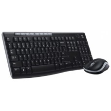 Logitech MK270 Keyboard & Mouse USB Black